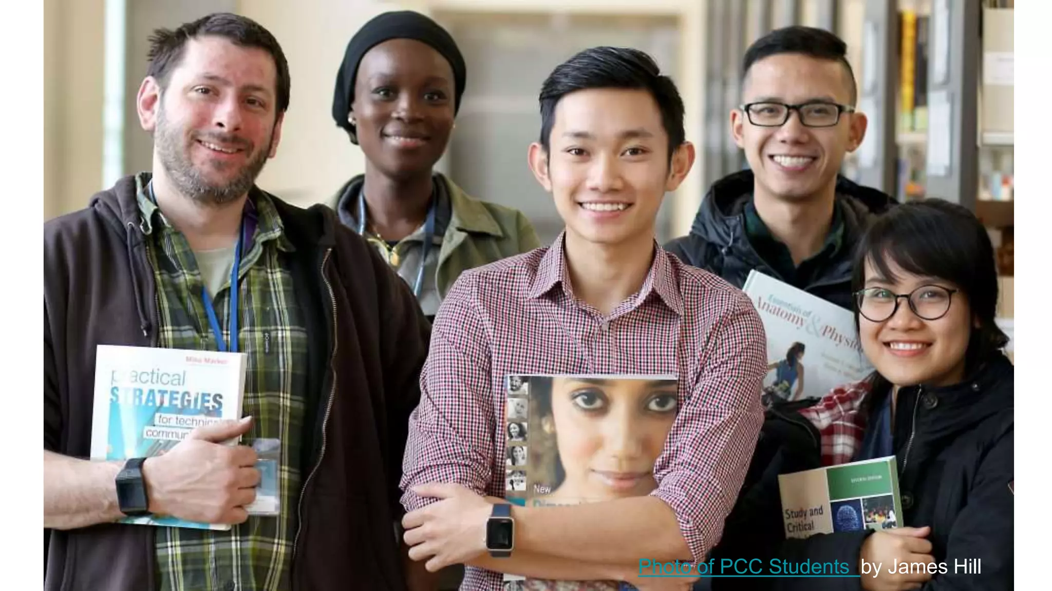 Photo of PCC Students by James Hill
 