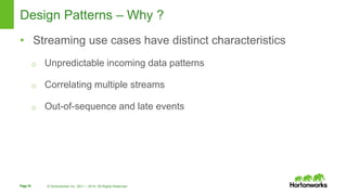 Design Patterns For Real Time Streaming Data Analytics | PPTX