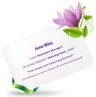 Lavenders' June Bliss Facebook collateral