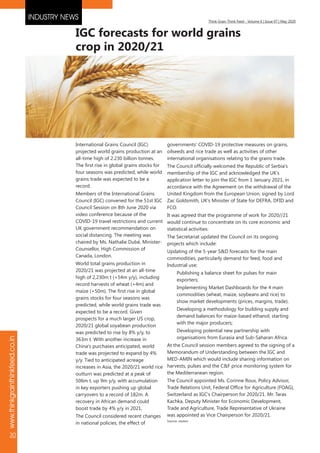 Think Grain Rice Think Grain Think Feed June issue 2020 | PDF