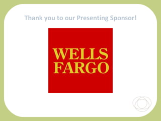 Thank you to our Presenting Sponsor! 