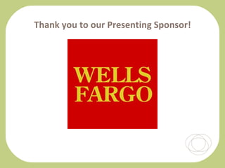 Thank you to our Presenting Sponsor! 