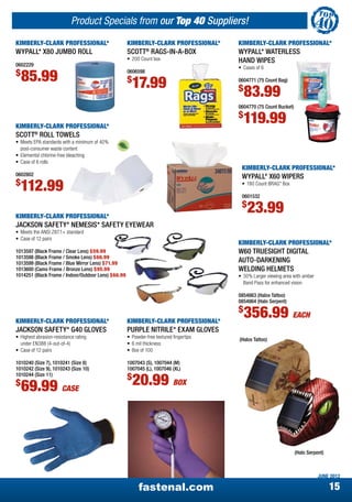 Fastenal's Monthly Brochure Featuring Product Specials from our Top 40 ...