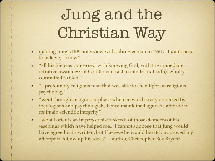 Carl jung religion essay