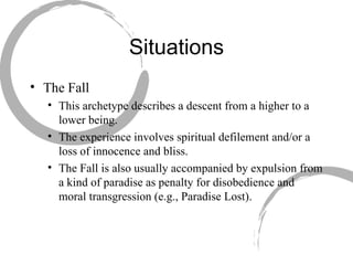 Fall Archetype Jung Archetypes Powerpoint | PPT