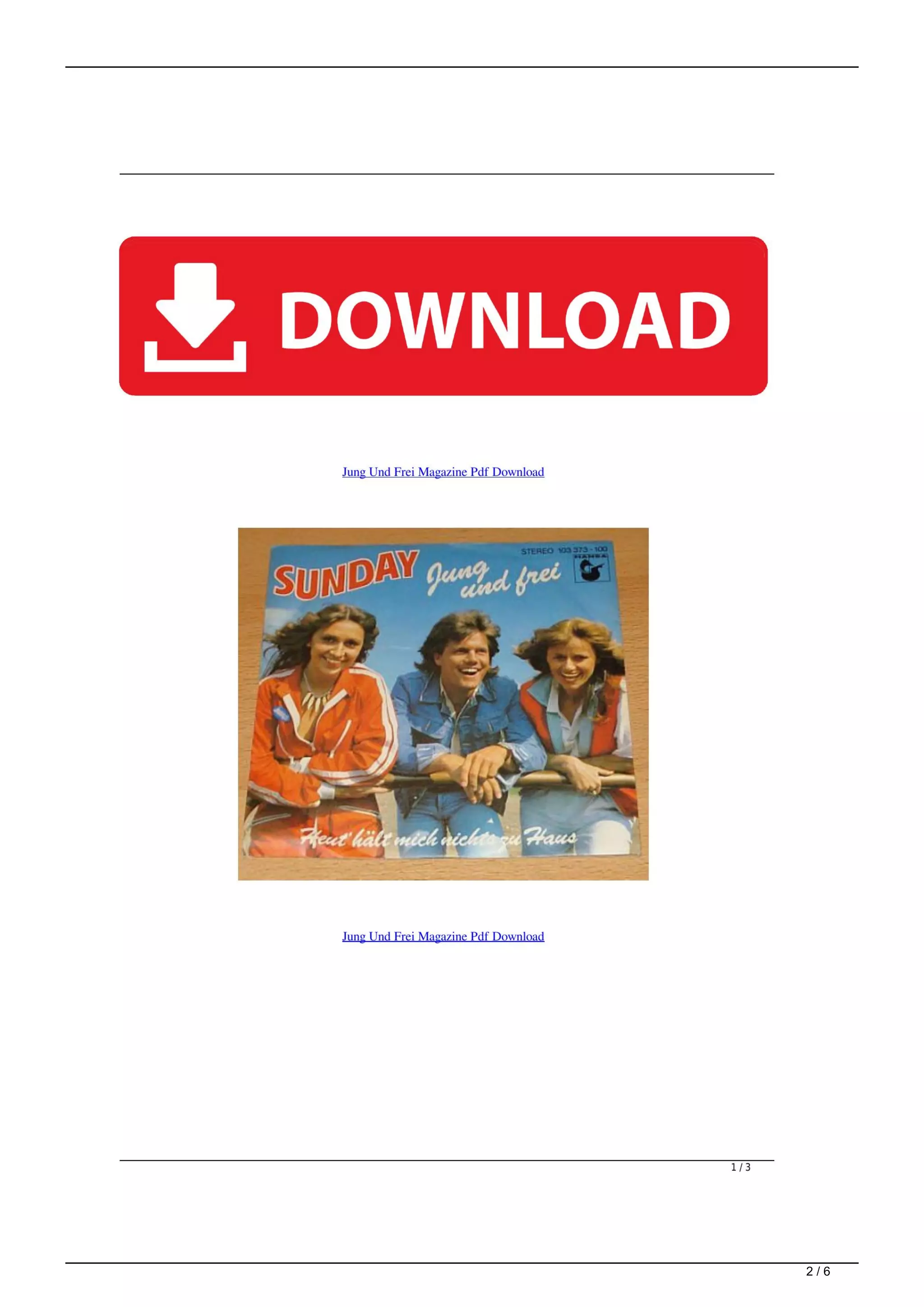 JUNG UND FREI MAGAZINE COVERS visual data 8