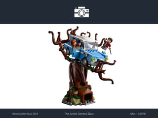 Bosco Jubilee Quiz 2019 The Junior General Quiz QMs – G.O.V.B
 