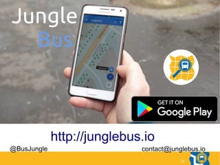 26
http://junglebus.io
@BusJungle contact@junglebus.io
 