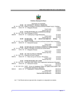 DIÁRIO OFICIAL EDIÇÃO Nº 859 DE 01 A 15 DE JUNHO DE 2010
 