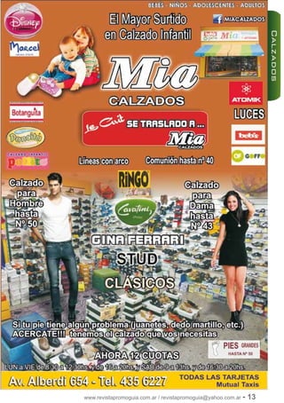 www.revistapromoguia.com.ar / revistapromoguia@yahoo.com.ar - 13
 