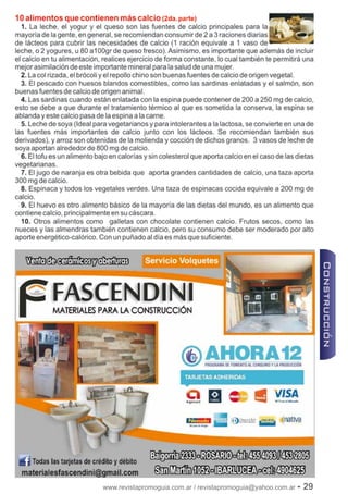 www.revistapromoguia.com.ar / revistapromoguia@yahoo.com.ar - 29
 