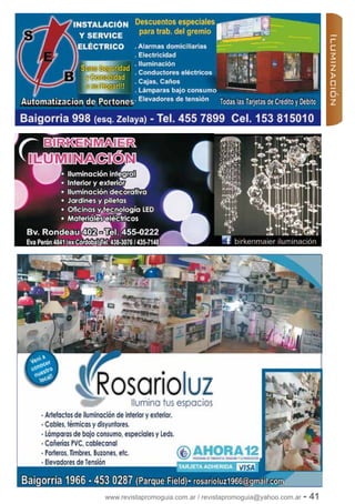 www.revistapromoguia.com.ar / revistapromoguia@yahoo.com.ar - 41
 