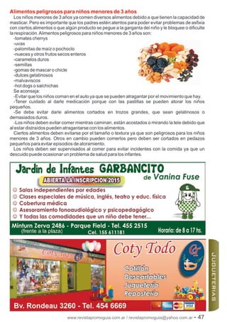 www.revistapromoguia.com.ar / revistapromoguia@yahoo.com.ar - 47
 