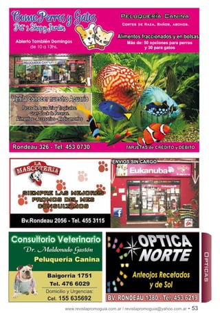 www.revistapromoguia.com.ar / revistapromoguia@yahoo.com.ar - 53
 