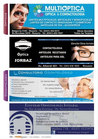 54 - PROMOguía - 153 035664 / 153 035672
 