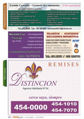 62 - PROMOguía - 153 035664 / 153 035672
 