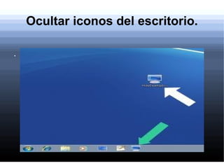 Accesorios de windows: Herramientas del sistema Desfragmentador de disco :La desfragmentación es el proceso mediante el cual se acomodan los archivos. 