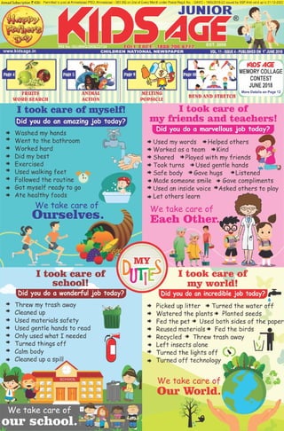 Kids Magazine Preview by Kids Age Children National Newspaper