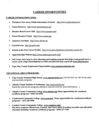 Junior Packet - Spring 2013