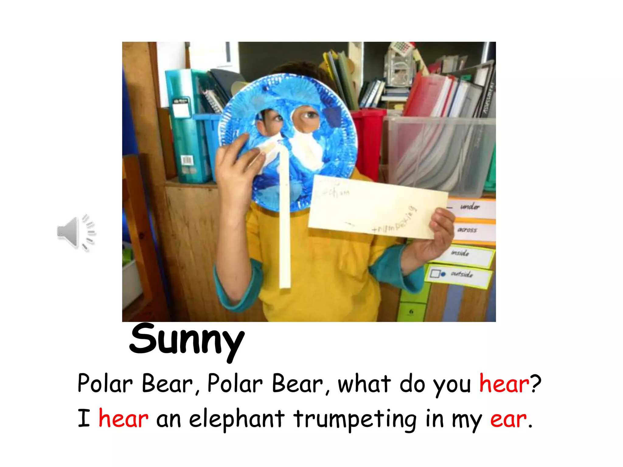 Junior purple polar bear rhyme english c2 c | PPTX