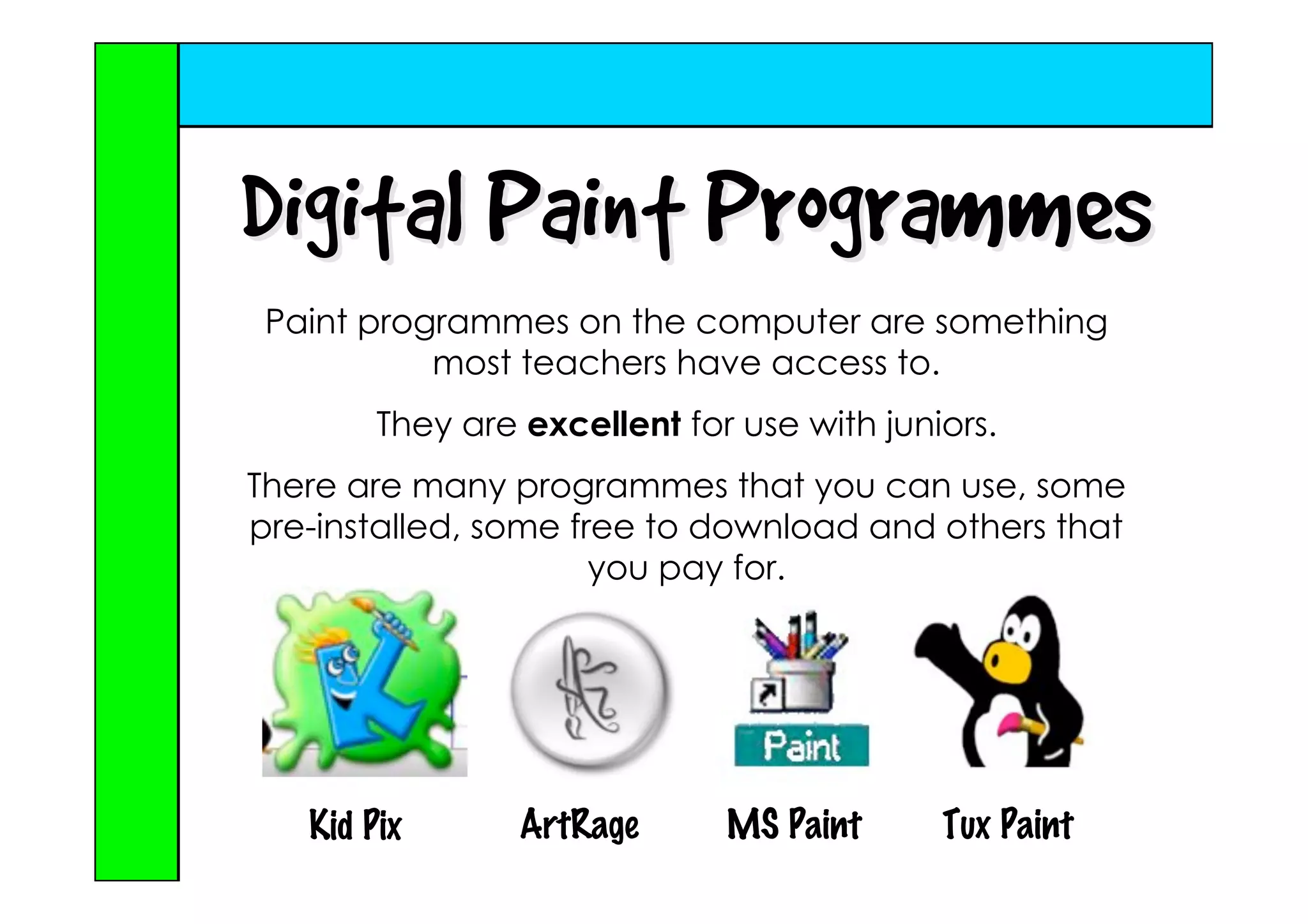 Juniors can do \"IT\" - Ideas for the Implementation of ICT with Juniors