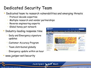 Juniper idp overview | PPT
