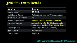 Juniper Code Juniper JN0-224 Certification Preparation Guide with Sample Questions.pdf