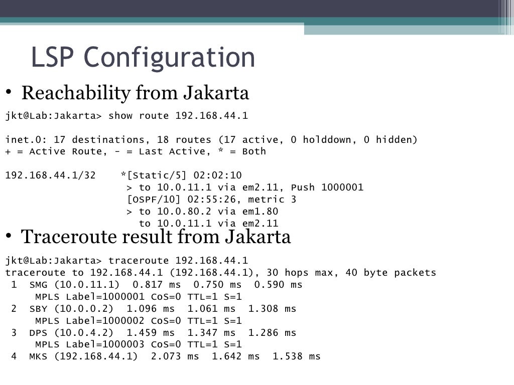 Juniper mpls best practice part 1