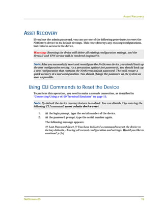 Juniper netscreen 25 | PDF