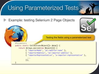 JUnit Kung Fu: Getting More Out of Your Unit Tests | PDF