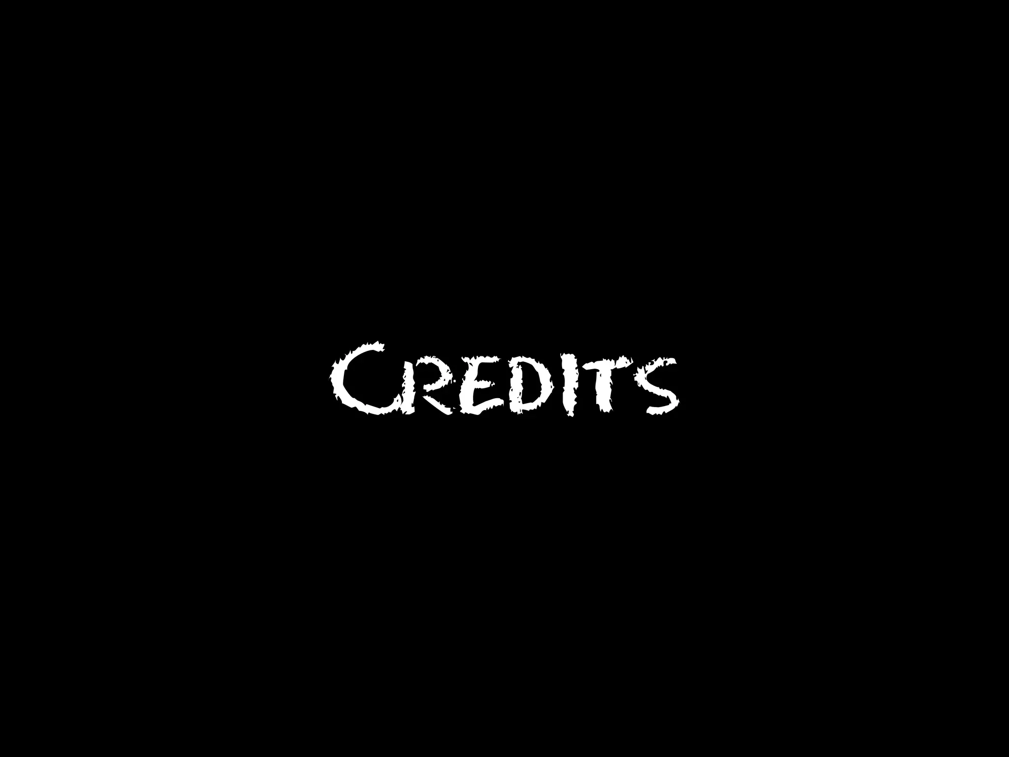Credits

 