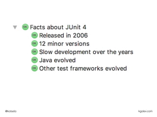 JUnit 5 - The Next Generation | PDF