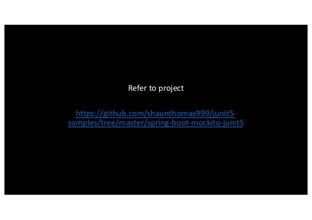spring boot with mockito
