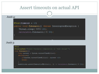 JUnit 5 Slides: Next generation Framework for Testing | PPTX