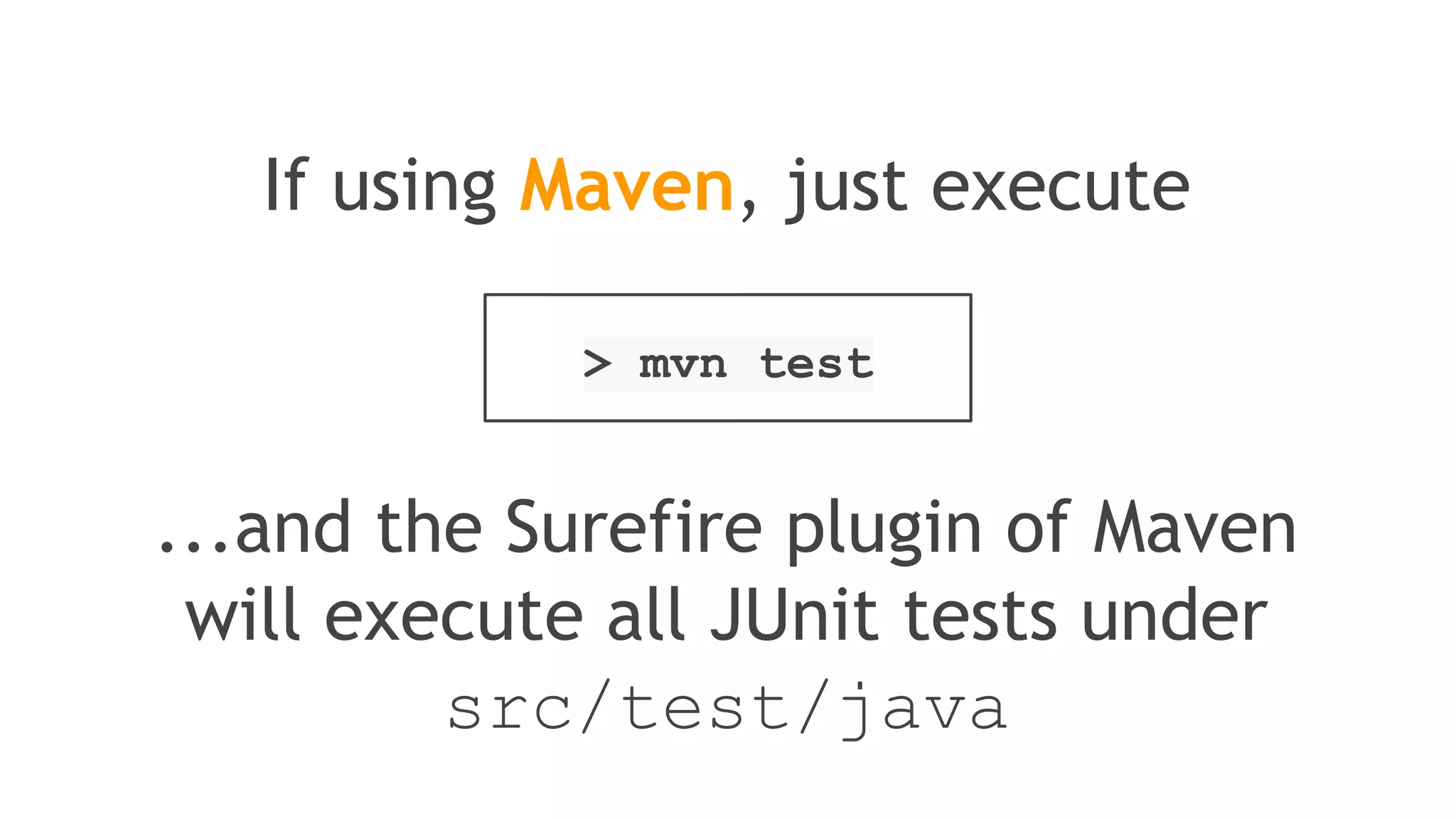 Use JUnitCore to run tests and see
the results on the console
> java org.junit.runner.JUnitCore TestClass1 [...other
test classes...]
Both your test class and junit must be on the classpath
 