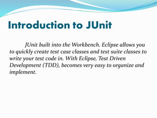 Junit Test Cases | PPTX