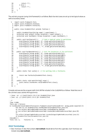 Junit With Eclipse | DOCX