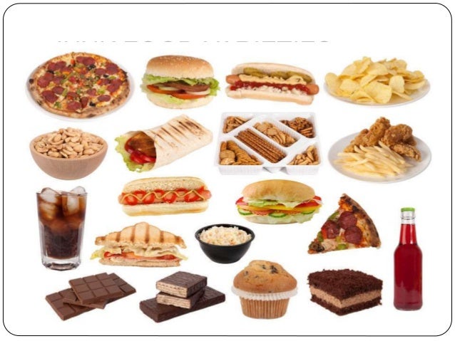 easy presentation on junk food