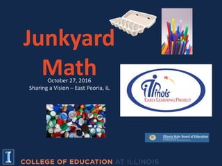 Junkyard
MathOctober 27, 2016
Sharing a Vision – East Peoria, IL
 