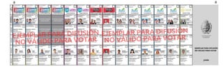 H. JUNTA ELECTORAL
DE LA PROVINCIA
DE MENDOZA
EJEMPLAR PARA DIFUSIÓN
NO VÁLIDO PARA VOTAR
JUNÍN
EJEMPLAR PARA DIFUSIÓN
NO ...