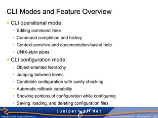 JunOS Jumstart 01 - JunOS Overview.ppt