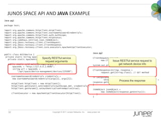 An In-Depth Look at Junos Space SDK | PPTX