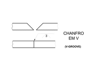 CHANFRO
EM V
3
(V-GROOVE)
 