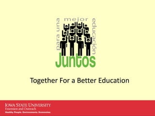 Together For a Better Education
 