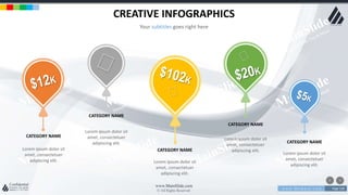 w w w . D o m a i n . c o m Page 128
www.MainSlide.com
© All Rights Reserved.
Confidential
CREATIVE INFOGRAPHICS
Your subtitles goes right here
CATEGORY NAME
Lorem ipsum dolor sit
amet, consectetuer
adipiscing elit.
CATEGORY NAME
Lorem ipsum dolor sit
amet, consectetuer
adipiscing elit.
CATEGORY NAME
Lorem ipsum dolor sit
amet, consectetuer
adipiscing elit.
CATEGORY NAME
Lorem ipsum dolor sit
amet, consectetuer
adipiscing elit.
CATEGORY NAME
Lorem ipsum dolor sit
amet, consectetuer
adipiscing elit.
 