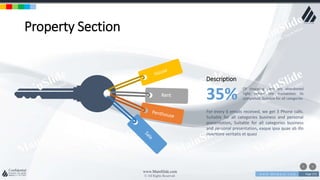 w w w . D o m a i n . c o m Page 173
www.MainSlide.com
© All Rights Reserved.
Confidential
Property Section
Rent
For every 6 emails received, we get 3 Phone calls.
Suitable for all categories business and personal
presentation, Suitable for all categories business
and personal presentation, eaque ipsa quae ab illo
inventore veritatis et quasi
Description
Of shopping carts are abandoned
right before the transaction its
completed. Suitable for all categories35%
 