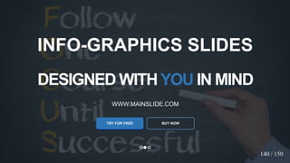 w w w . D o m a i n . c o m Page 185
www.MainSlide.com
© All Rights Reserved.
Confidential
DESIGNED WITHYOU IN MIND
WWW.MAINSLIDE.COM
TRY FOR FREE
INFO-GRAPHICS SLIDES
BUY NOW
140 / 150
 