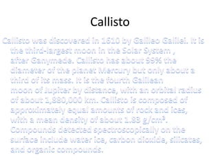 Callisto
 