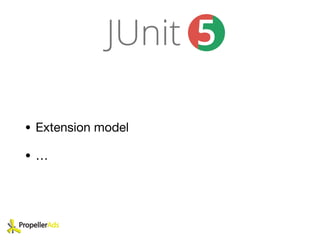 • Extension model

• …
 