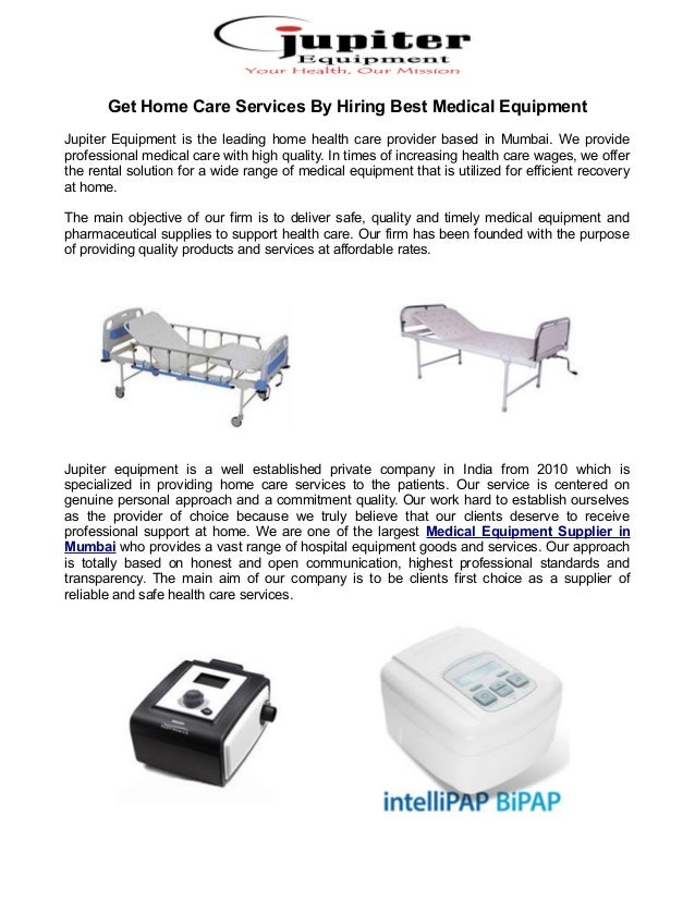 Home Care Equipment Rental